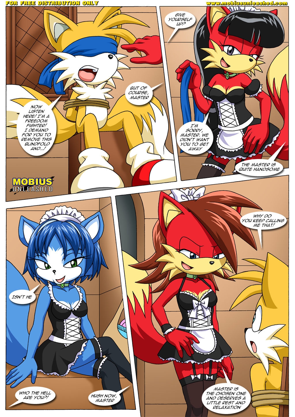 [Palcomix] FoXXXes (Sonic the Hedgehog, Star Fox) 20