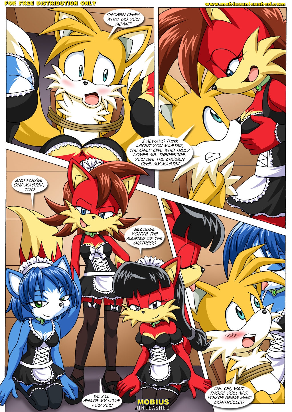 [Palcomix] FoXXXes (Sonic the Hedgehog, Star Fox) 21
