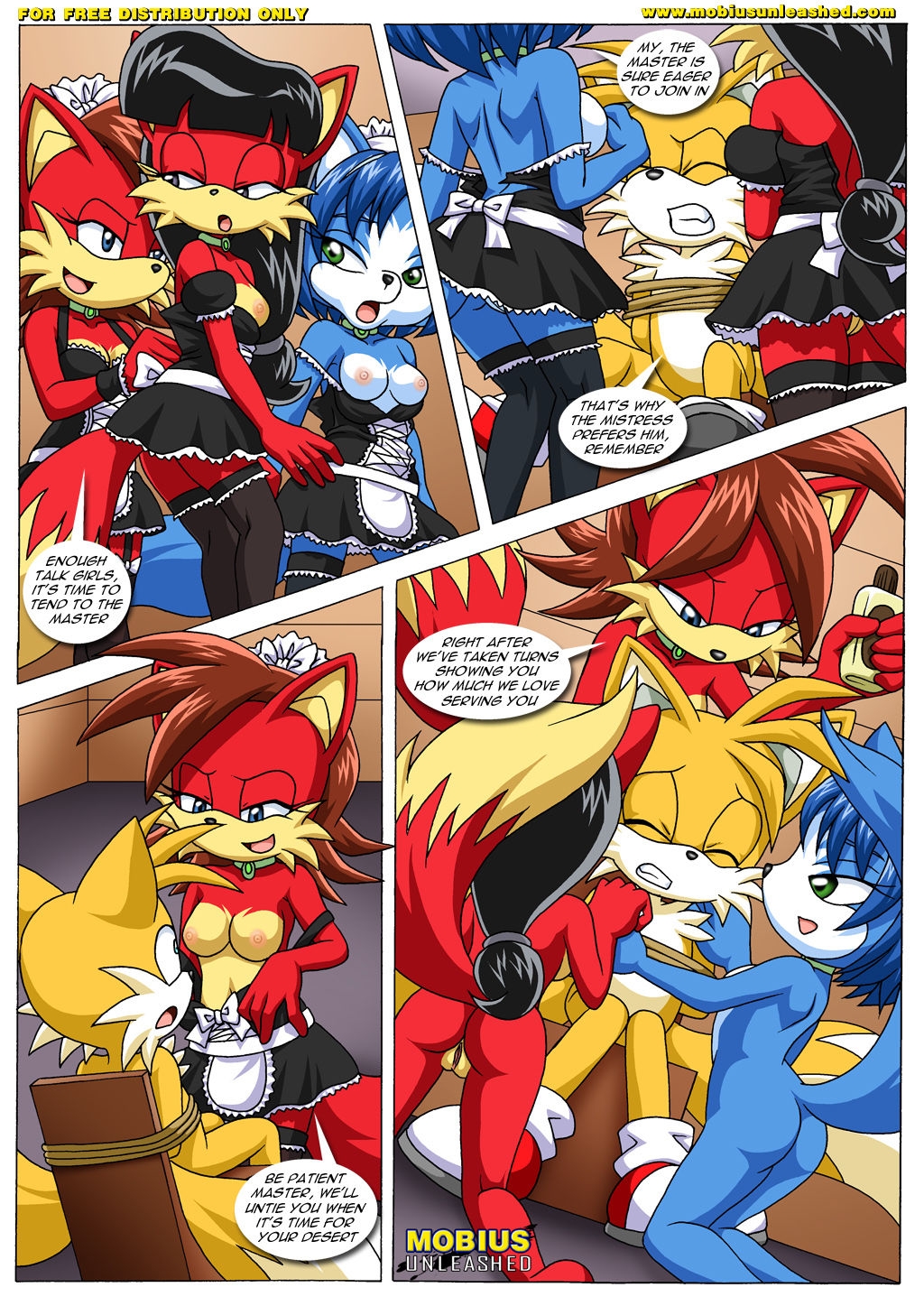 [Palcomix] FoXXXes (Sonic the Hedgehog, Star Fox) 22