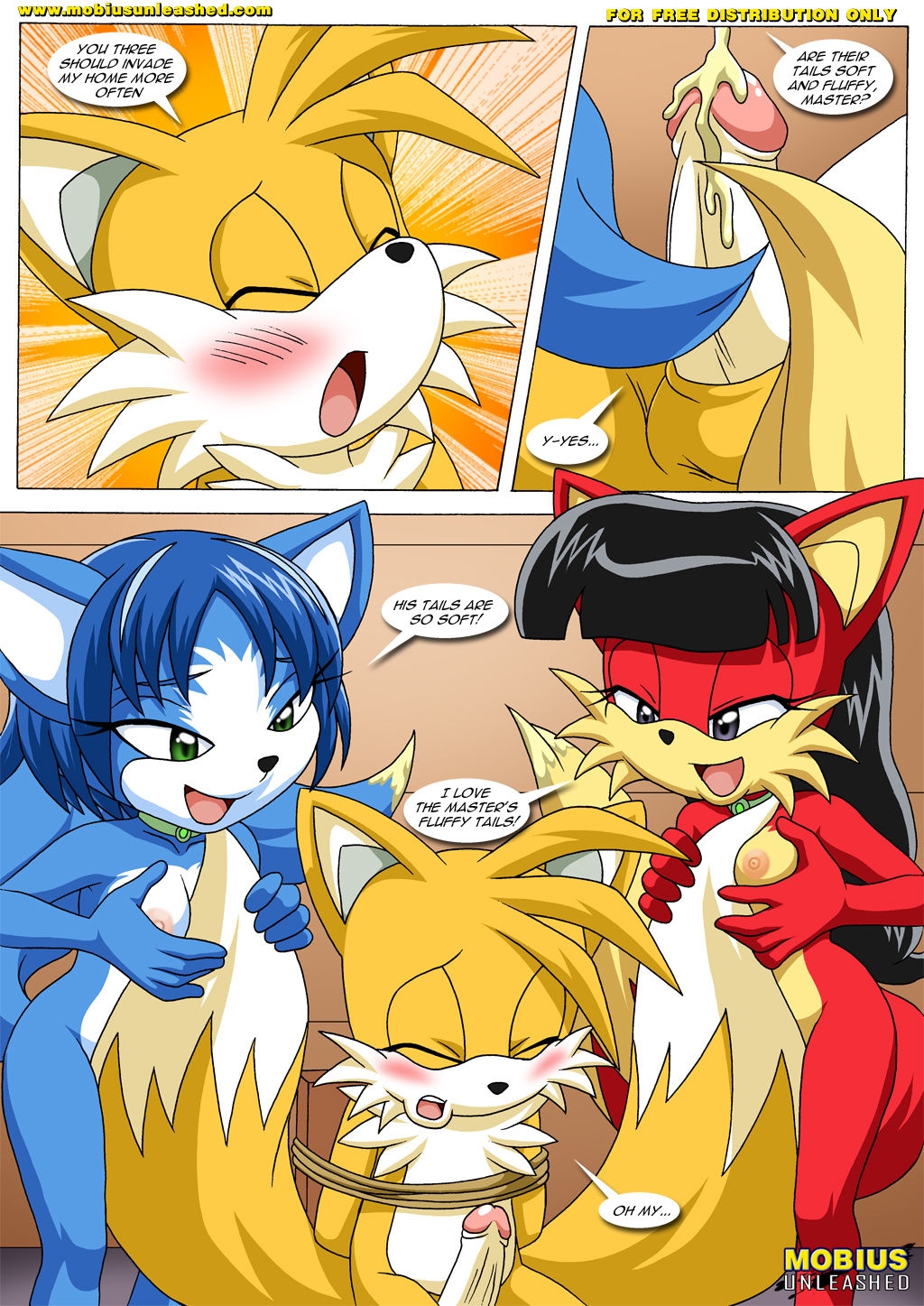 [Palcomix] FoXXXes (Sonic the Hedgehog, Star Fox) 23