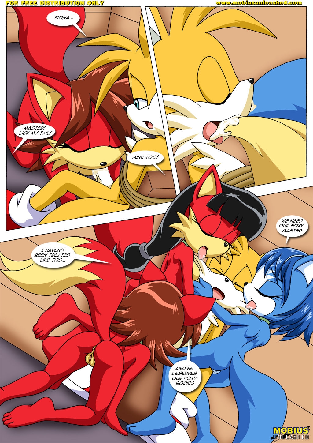 [Palcomix] FoXXXes (Sonic the Hedgehog, Star Fox) 24