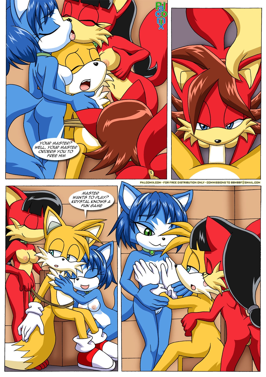 [Palcomix] FoXXXes (Sonic the Hedgehog, Star Fox) 25