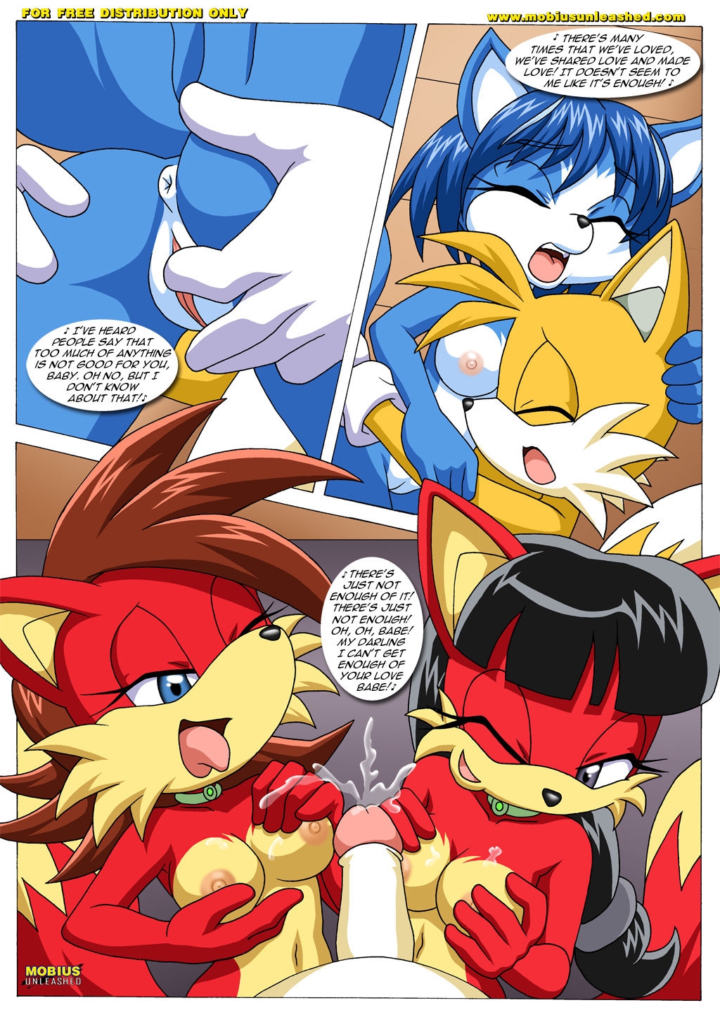 [Palcomix] FoXXXes (Sonic the Hedgehog, Star Fox) 27