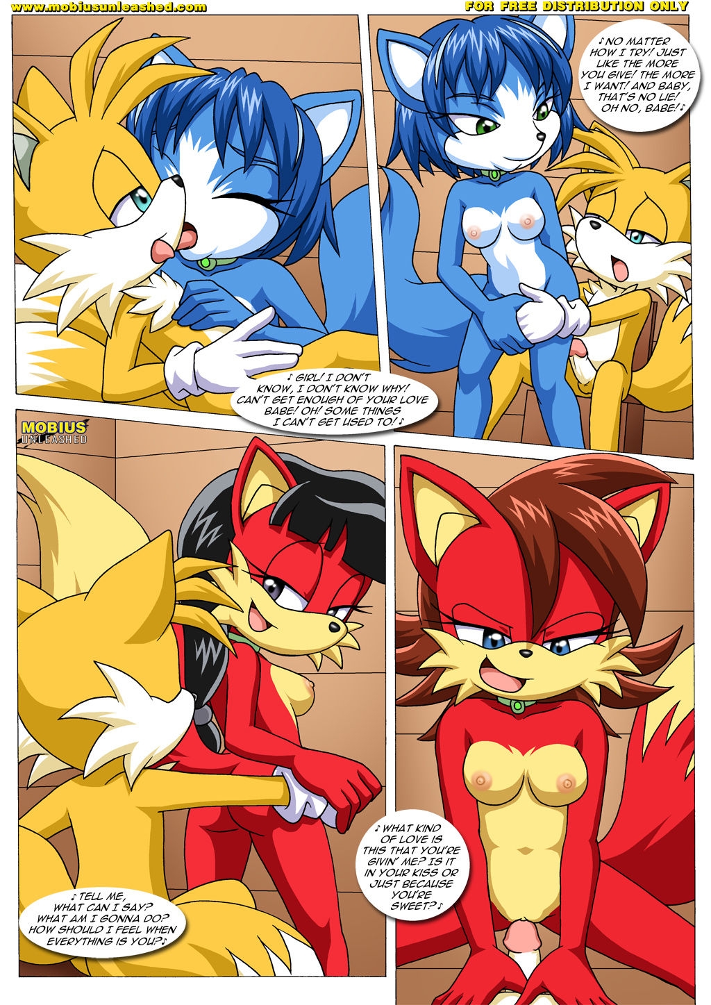 [Palcomix] FoXXXes (Sonic the Hedgehog, Star Fox) 28