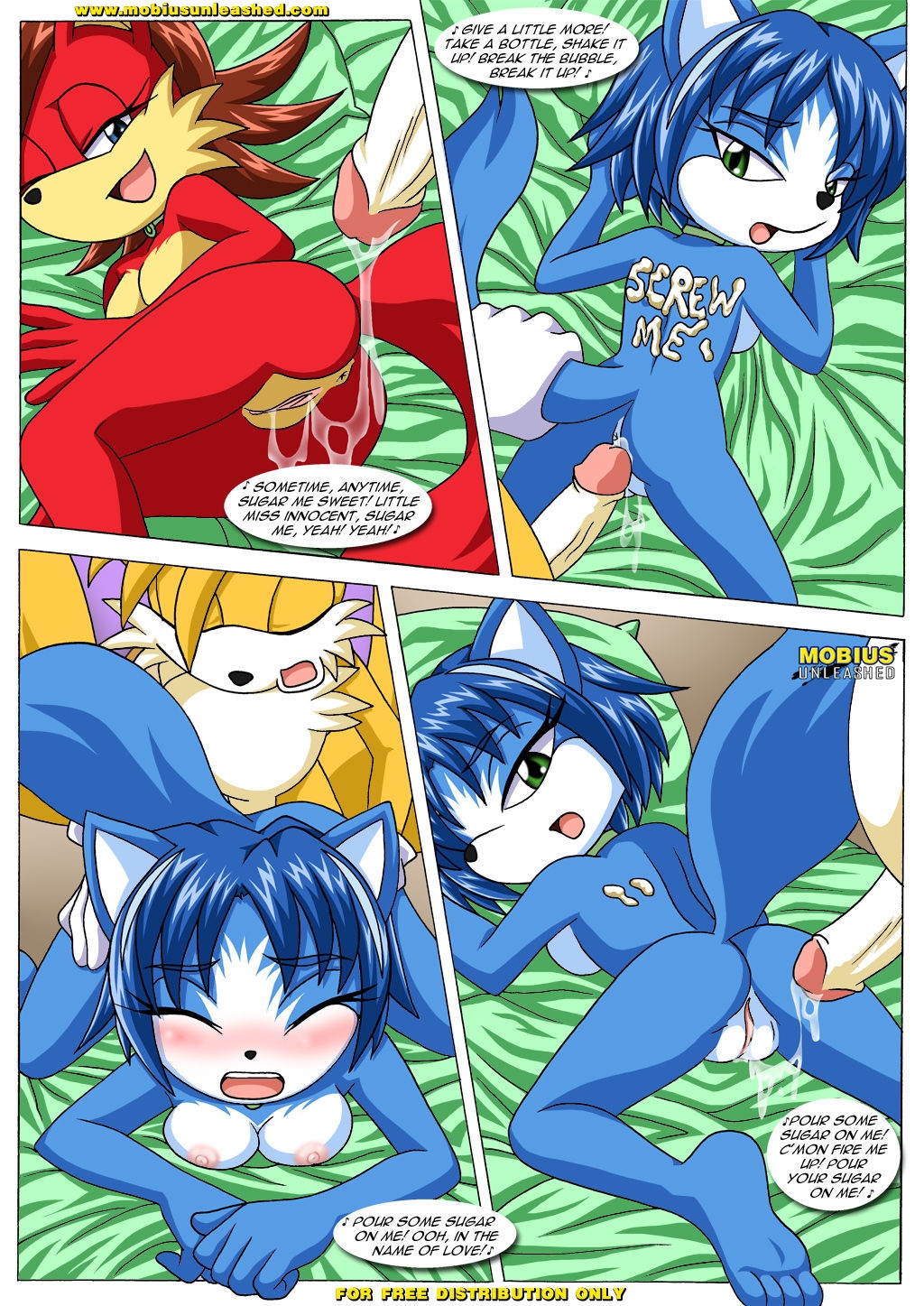 [Palcomix] FoXXXes (Sonic the Hedgehog, Star Fox) 36