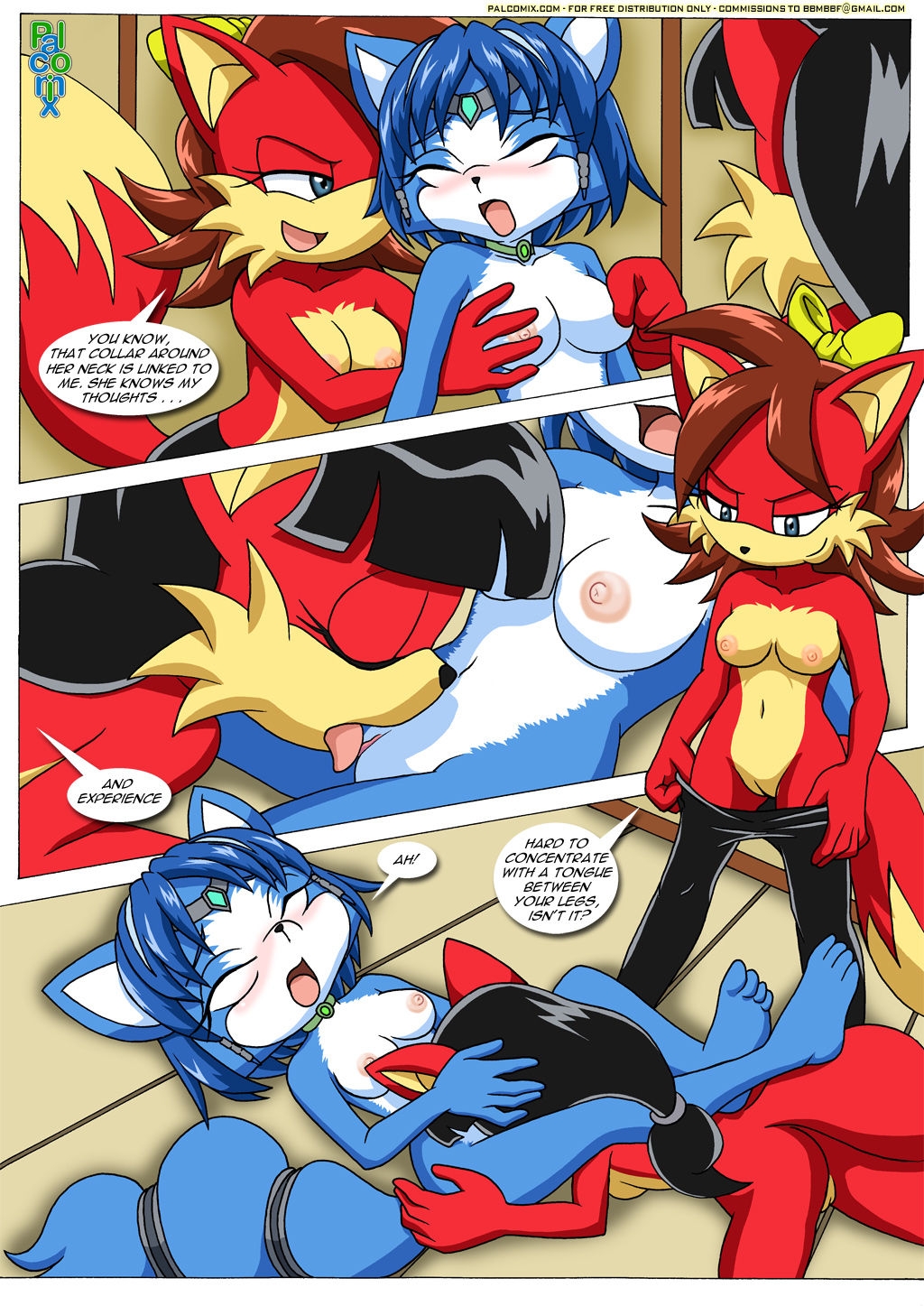 [Palcomix] FoXXXes (Sonic the Hedgehog, Star Fox) 7