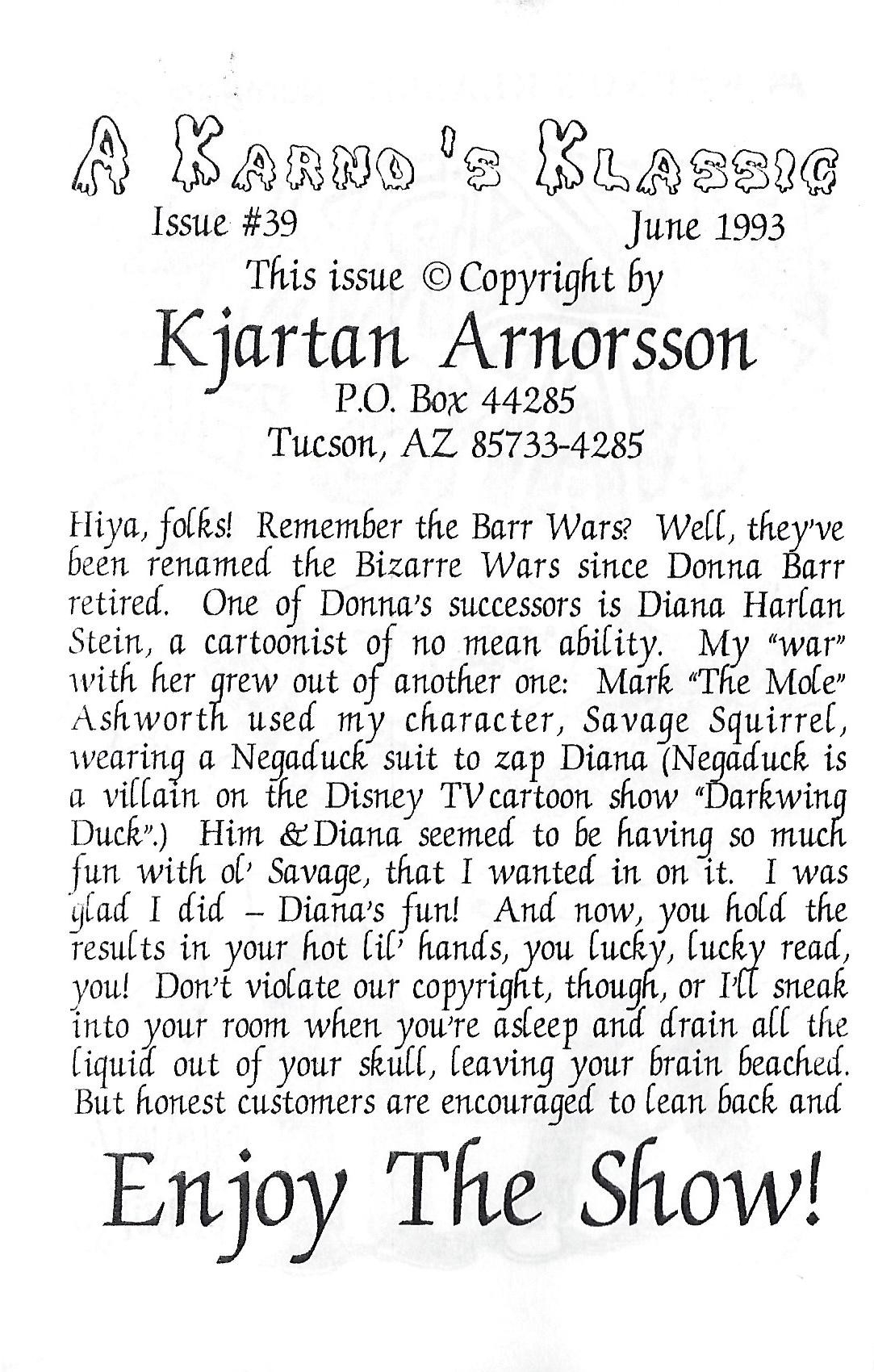 [Kjartan Arnorsson] Karno's Klassics №39 1