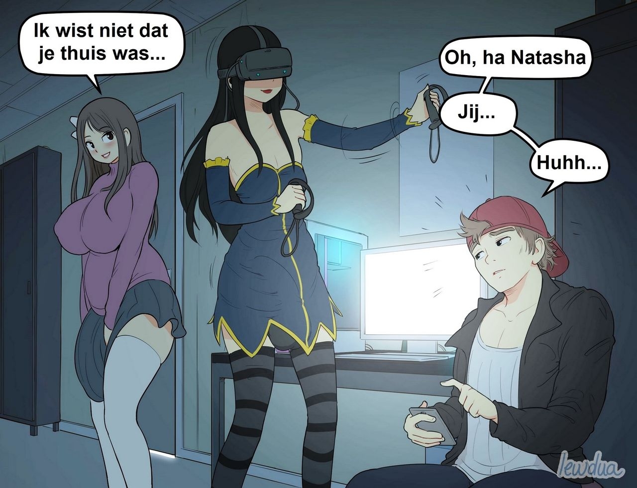 Lewdua - VR game – Alice and Natasha (Dutch) 2