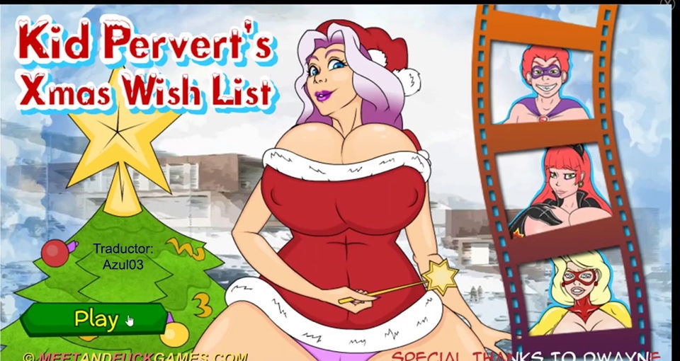[Meet'n'Fuck] Kid Pervert's Xmas Wish List | Lista de Deseos Navideños de Kid Pervert (Spanish) (Animated) 0