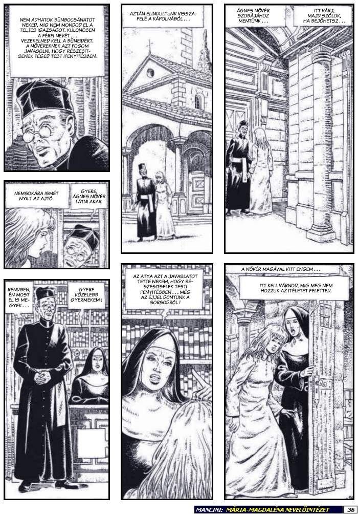 [Mancini] The Mary Magdalene Boarding School - Volume #1 [Hungarian] 36