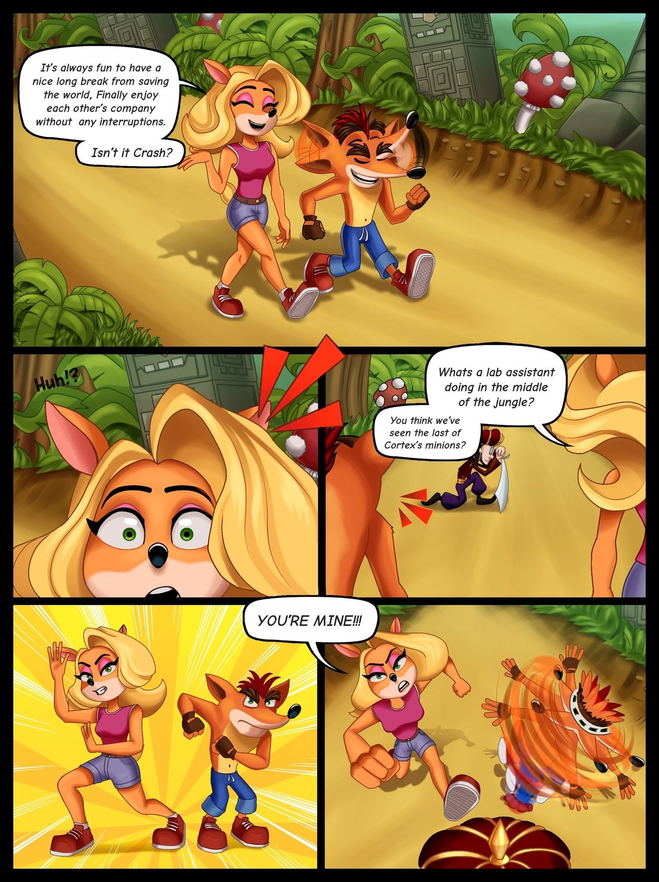 [Magaska19] The Nude Truth (Crash Bandicoot) 1