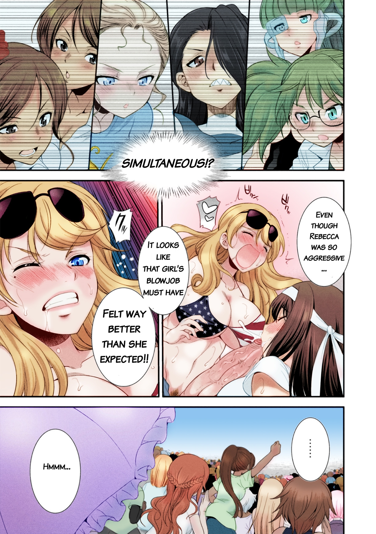 [Kaguya] Futanarijima ~The Queen of Penis~ Ch. 1 [English] [Decensored] [Colored] {QMOcolor} 29