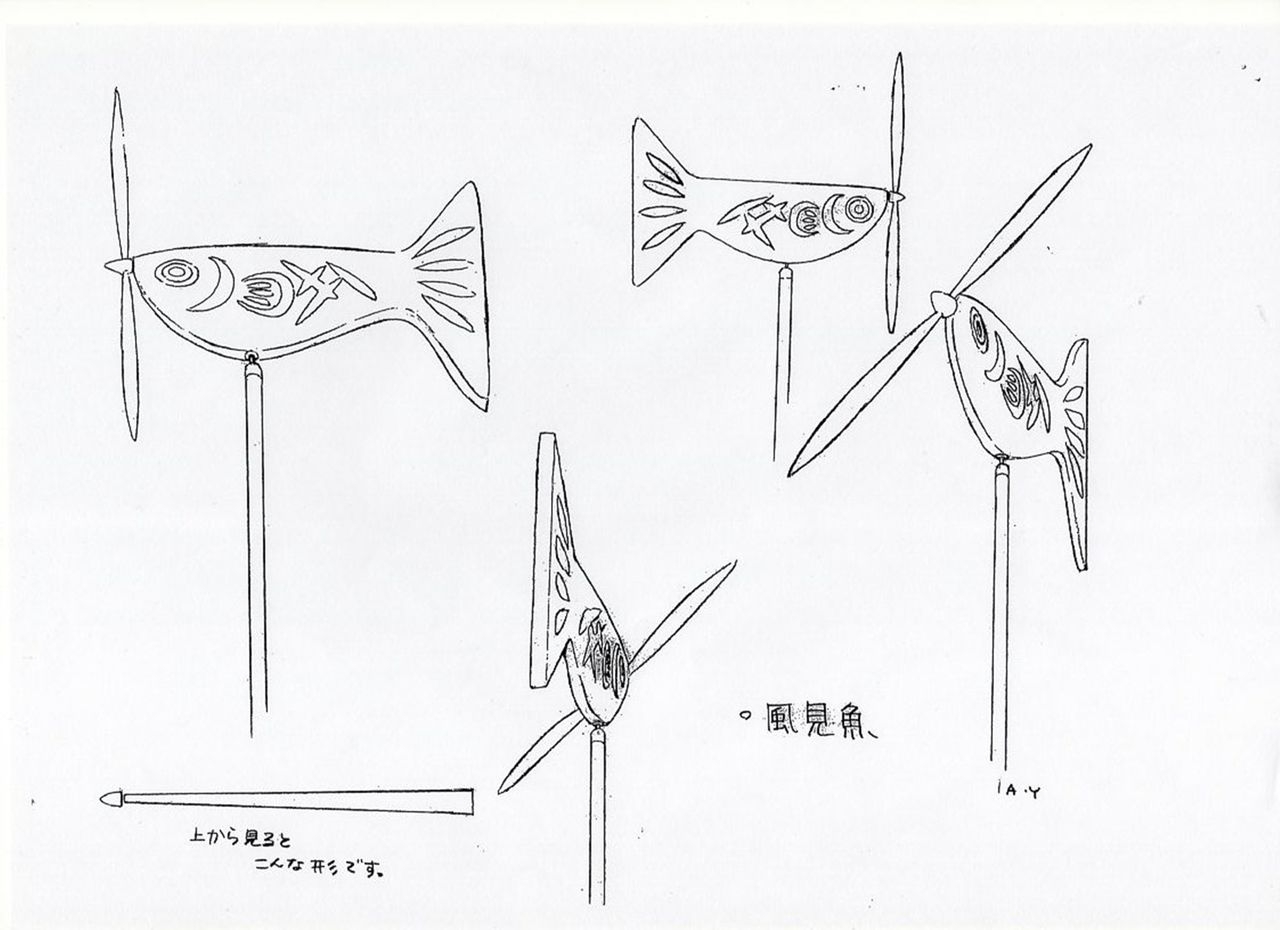 Yokohama Kaidashi Kikou Character Object & Reference Sketches 1998 OVA's 22