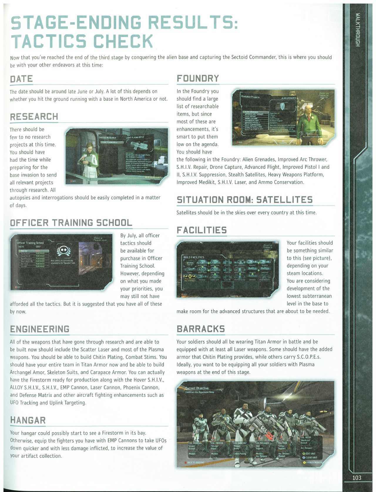 XCom：Enemy Unknown Official Strategy Guide 104