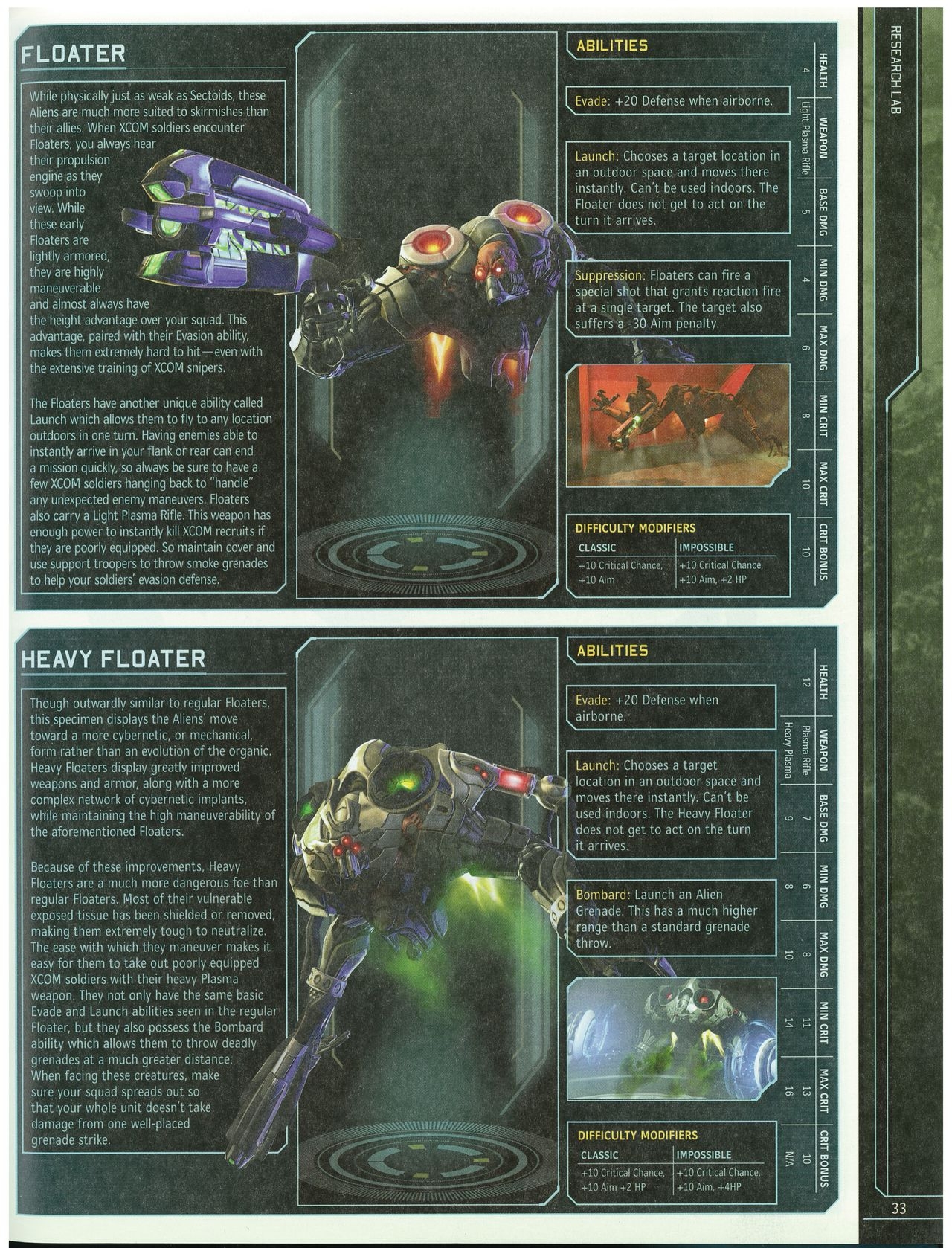 XCom：Enemy Unknown Official Strategy Guide 34