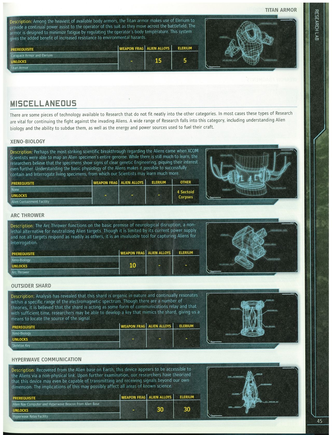 XCom：Enemy Unknown Official Strategy Guide 46