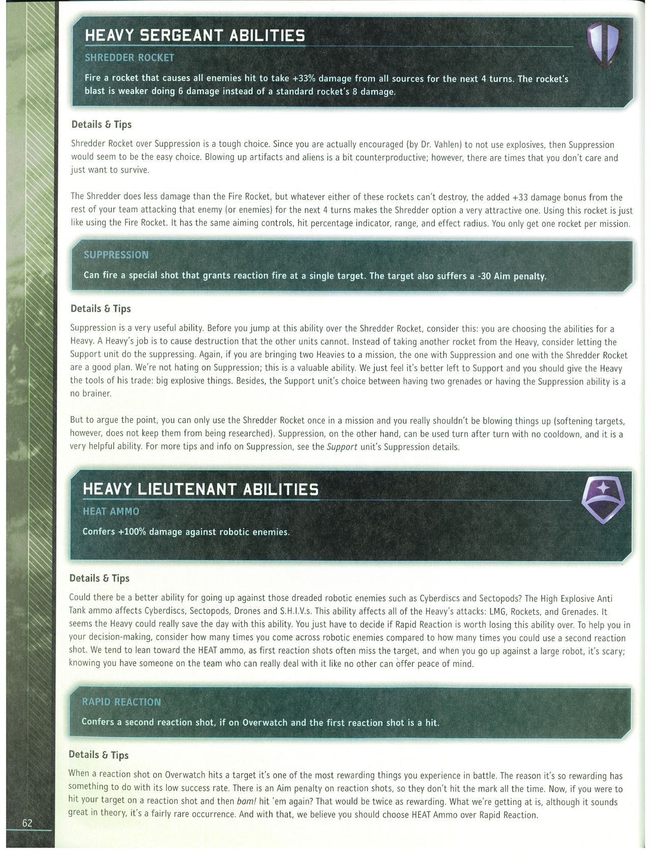 XCom：Enemy Unknown Official Strategy Guide 63