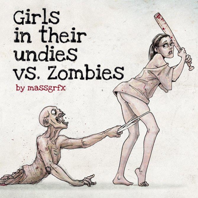 [John Massé] Girls In Their Undies vs. Zombies 0