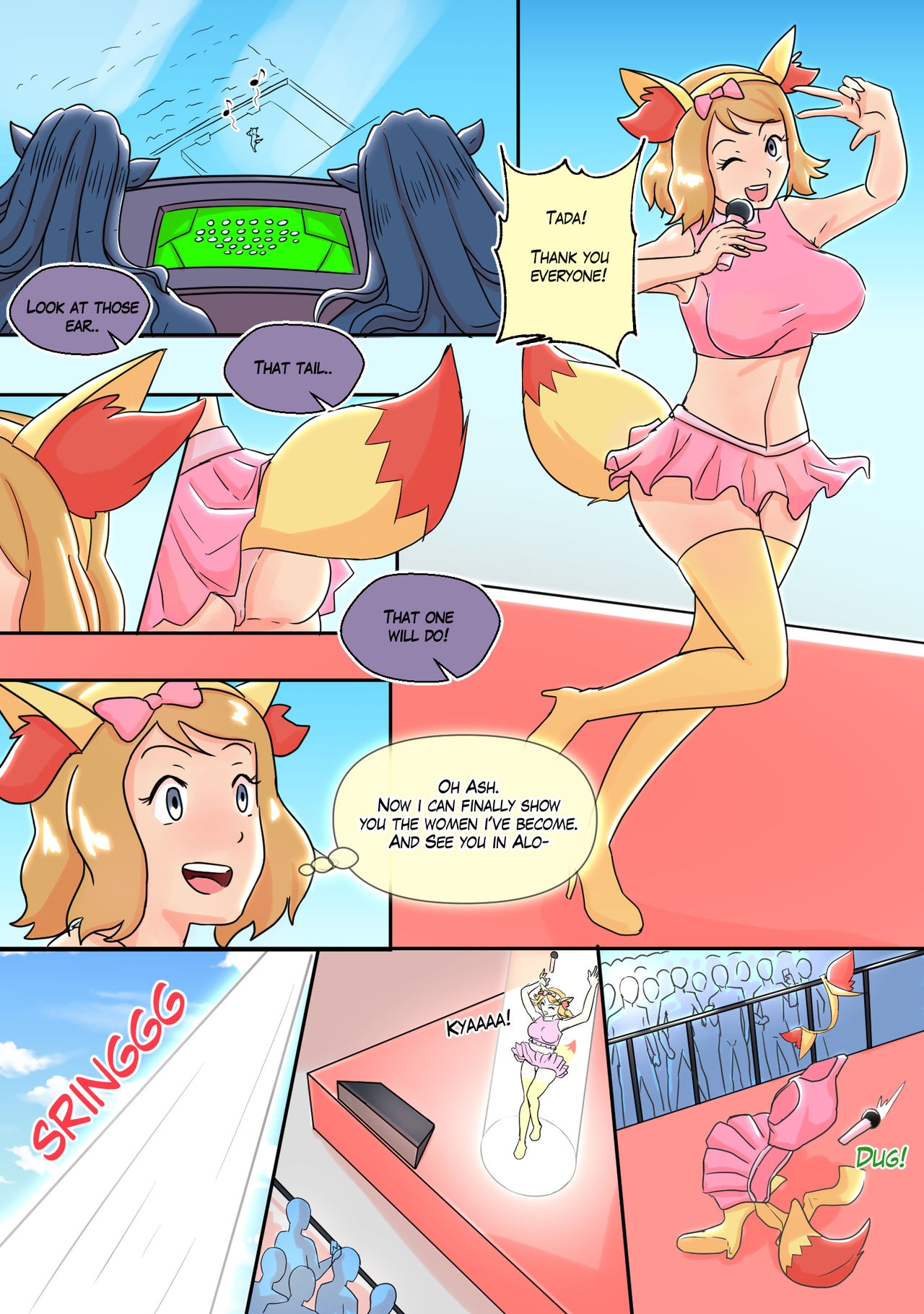 [Jerseyd] The Abduction of Pokepet Serena [Pokemon] [English] [Translated]  [complete] [color] 1