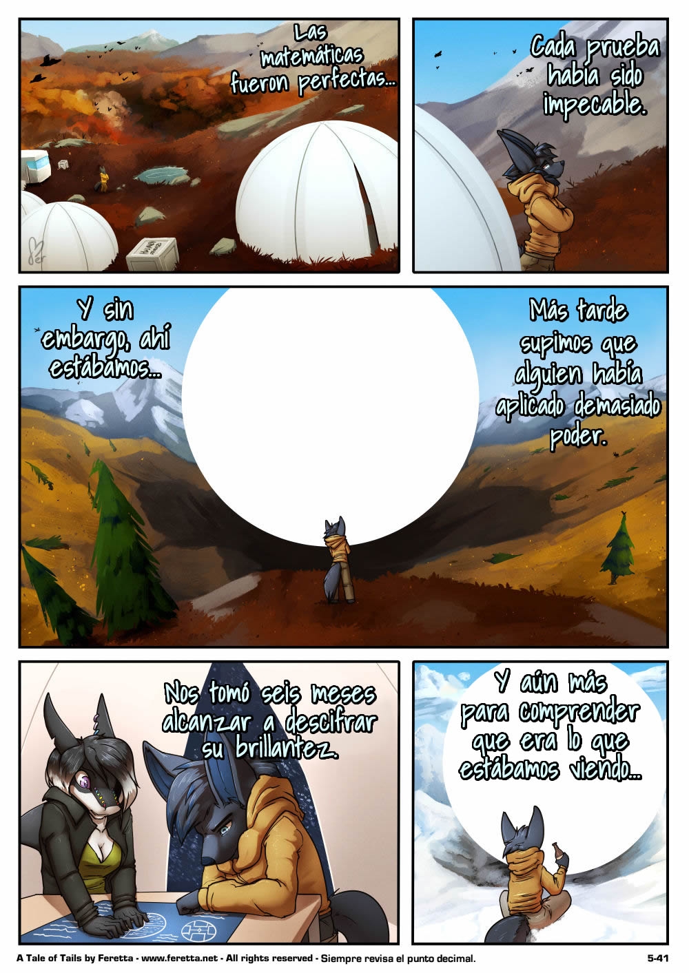 [Ferretta] A Tale of Tails: Capitulo 5 Un Mundo de Dolor [Spanish] [Red Fox Makkan] 40