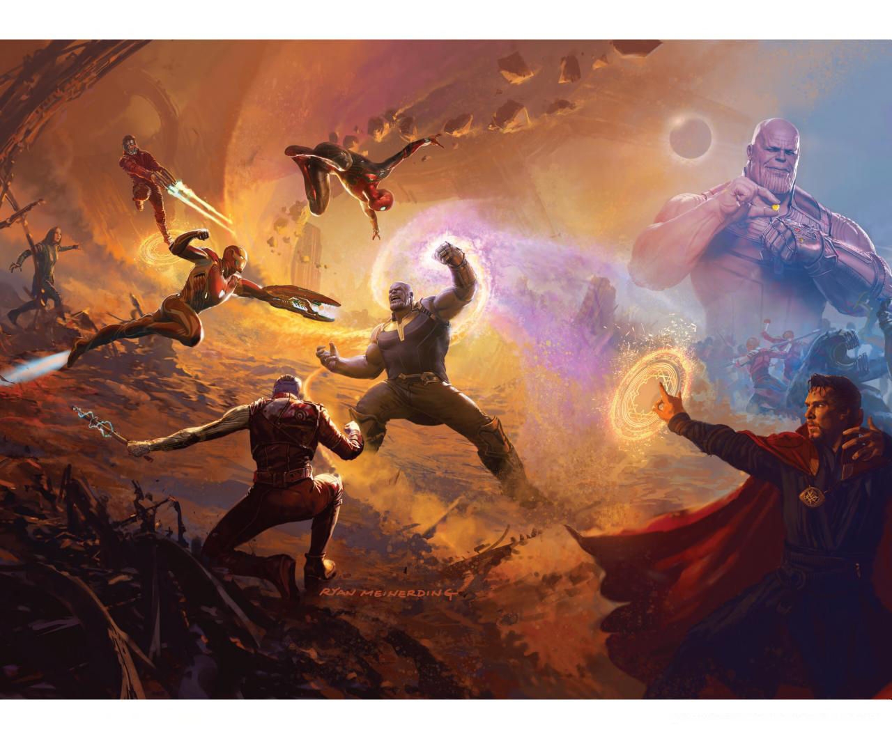 The Art of Marvel's Avengers Infinity War 12