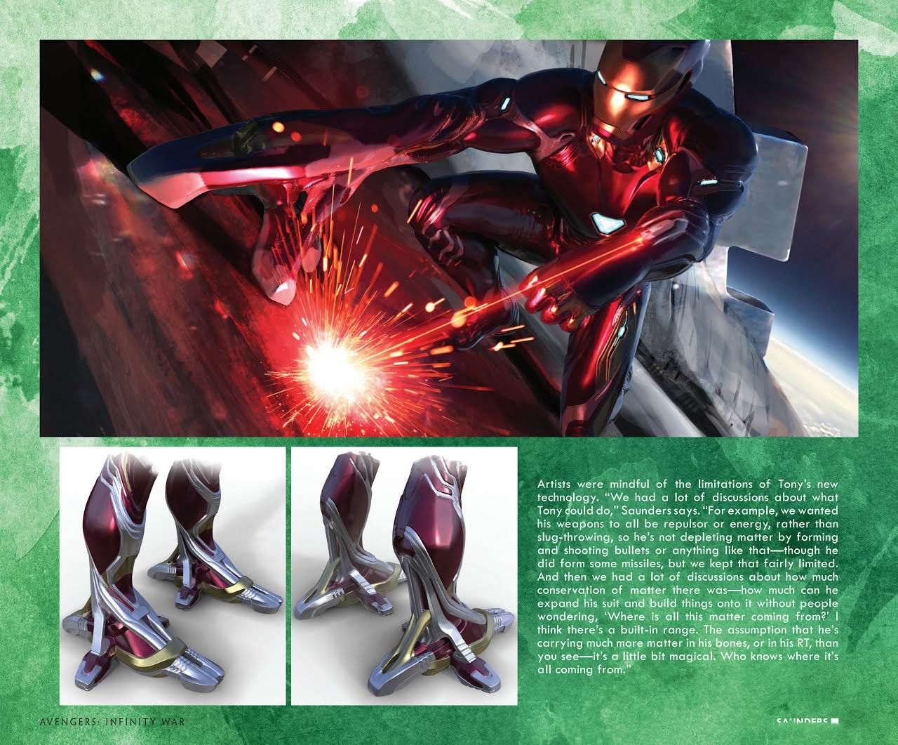 The Art of Marvel's Avengers Infinity War 142