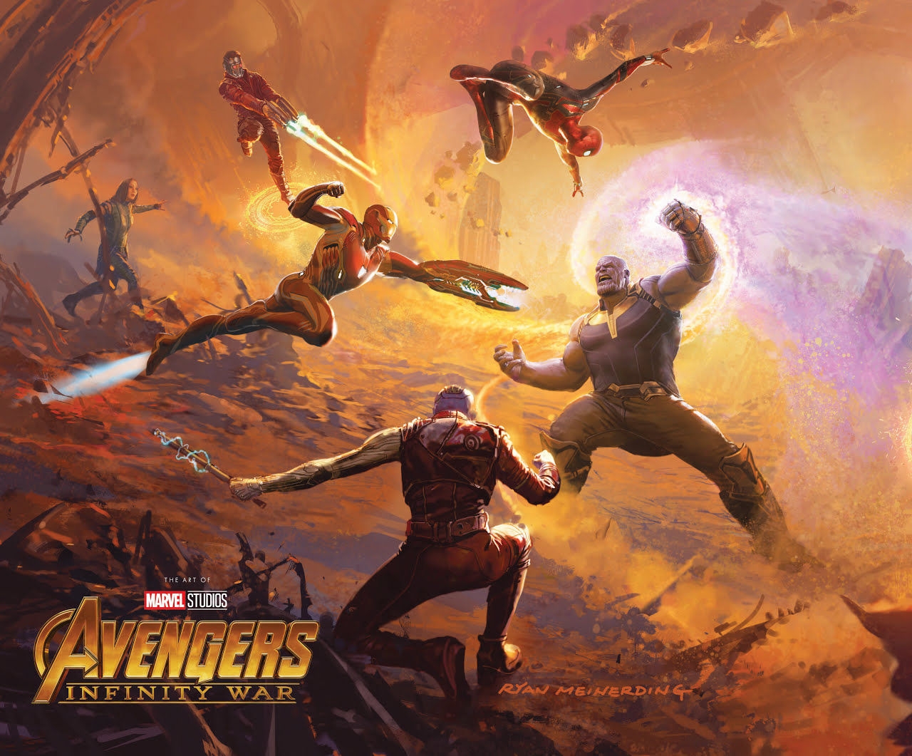 The Art of Marvel's Avengers Infinity War 2
