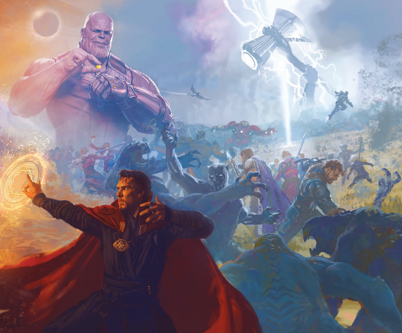 The Art of Marvel's Avengers Infinity War 3