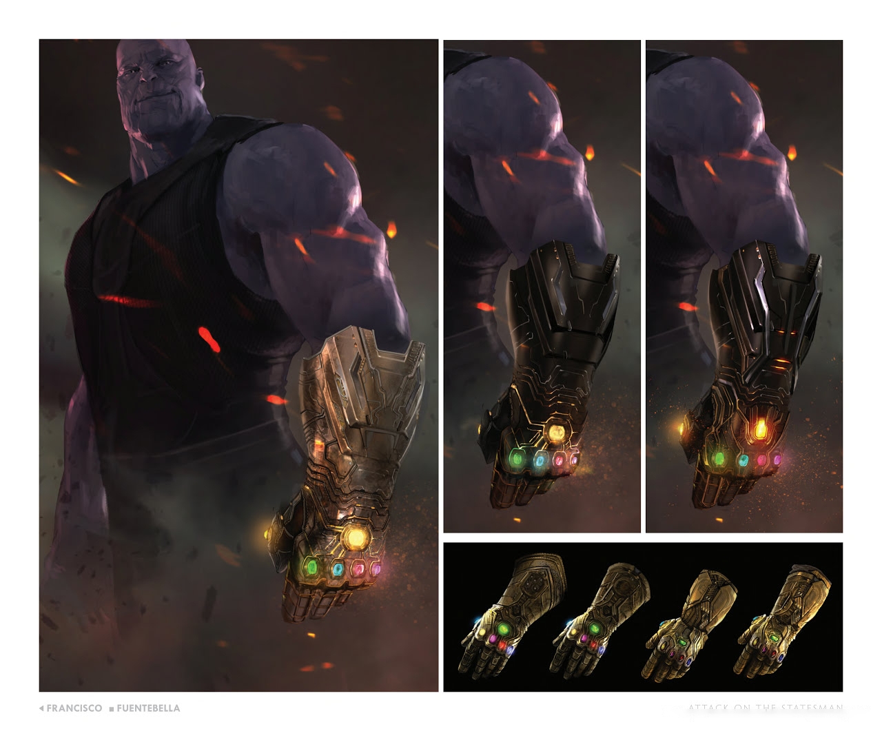 The Art of Marvel's Avengers Infinity War 43