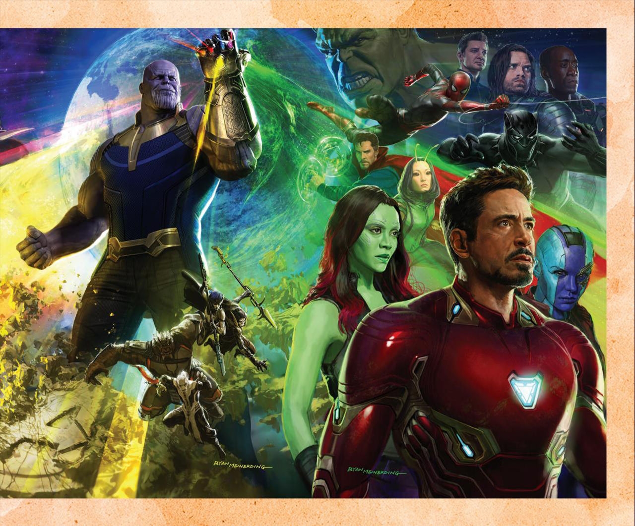 The Art of Marvel's Avengers Infinity War 7