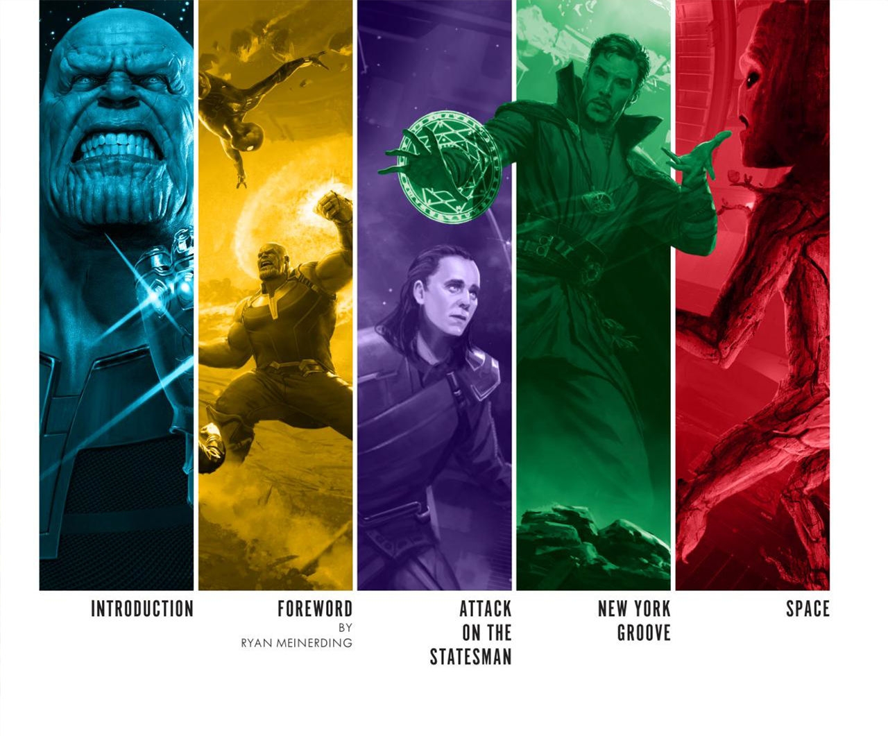 The Art of Marvel's Avengers Infinity War 8