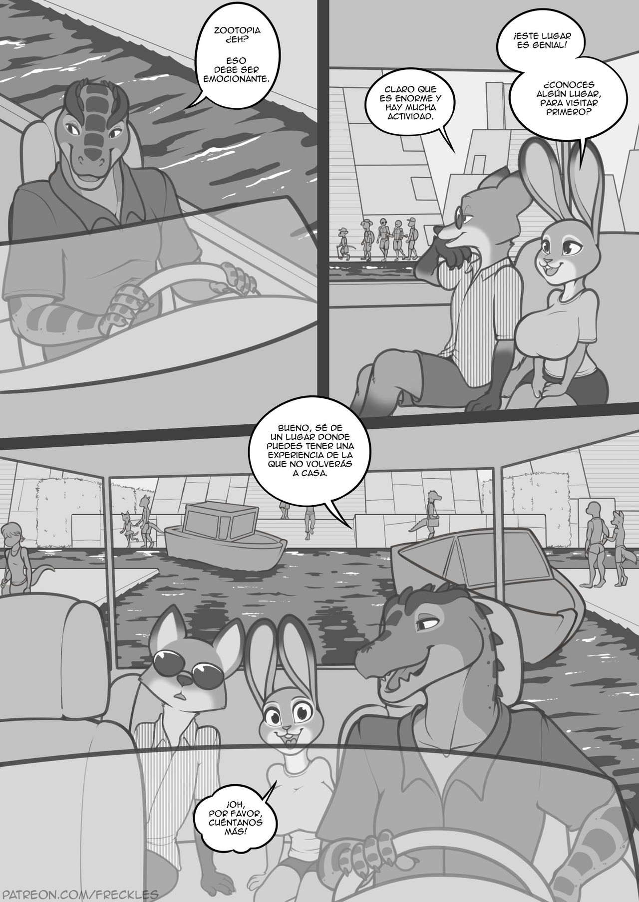 [Freckles] Busted 3 / Reventar 3 (Zootopia) [Red Fox Makkan] 2