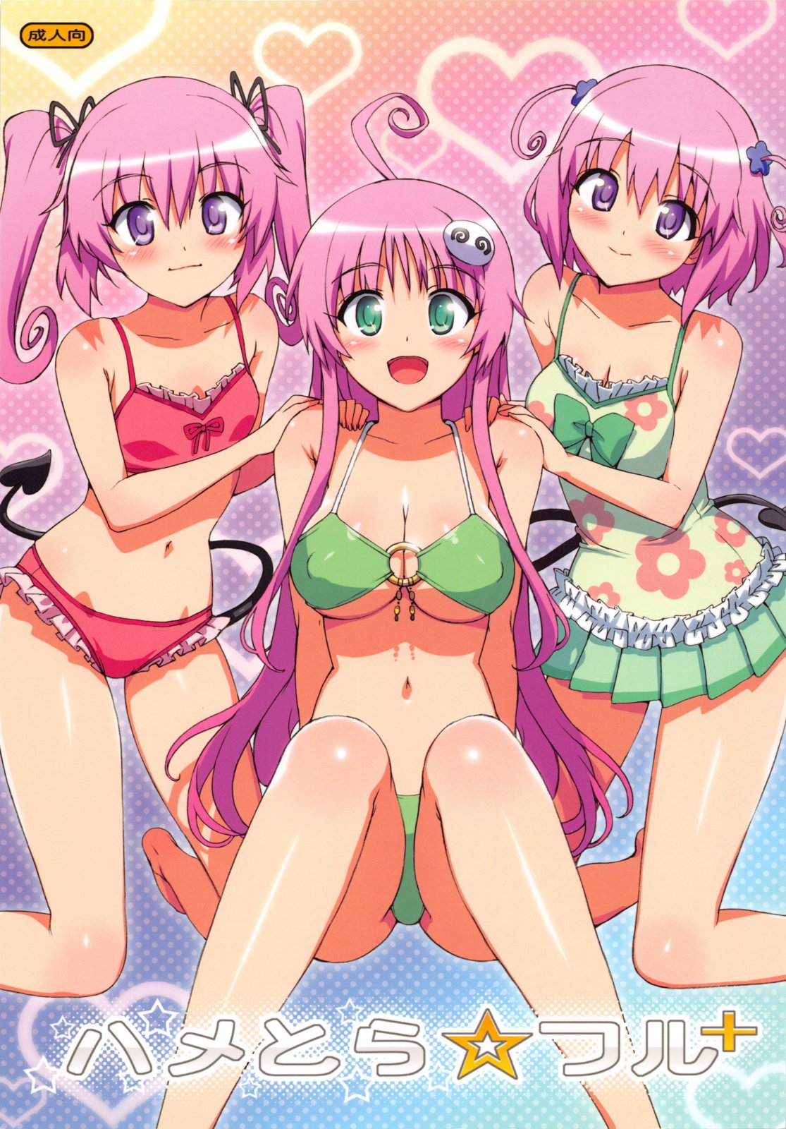 (C79) [Number2 (Takuji)] Hame Tora☆Full+ (To Love-Ru) [Textless] 6