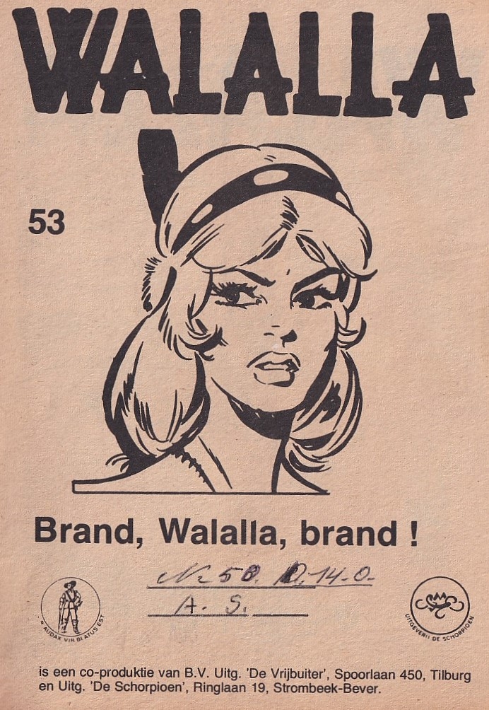 Walalla 53: Brand, Walalla, Brand! (dutch) 1