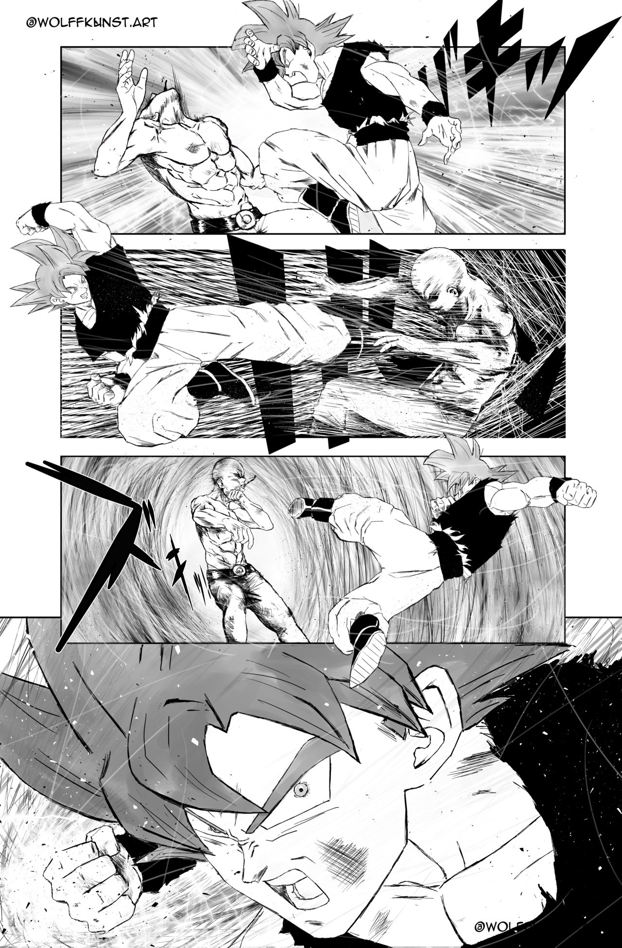 (Wolffkunst) Goku VS Saitama (Dragon Ball/One Punch-man) (English) 17