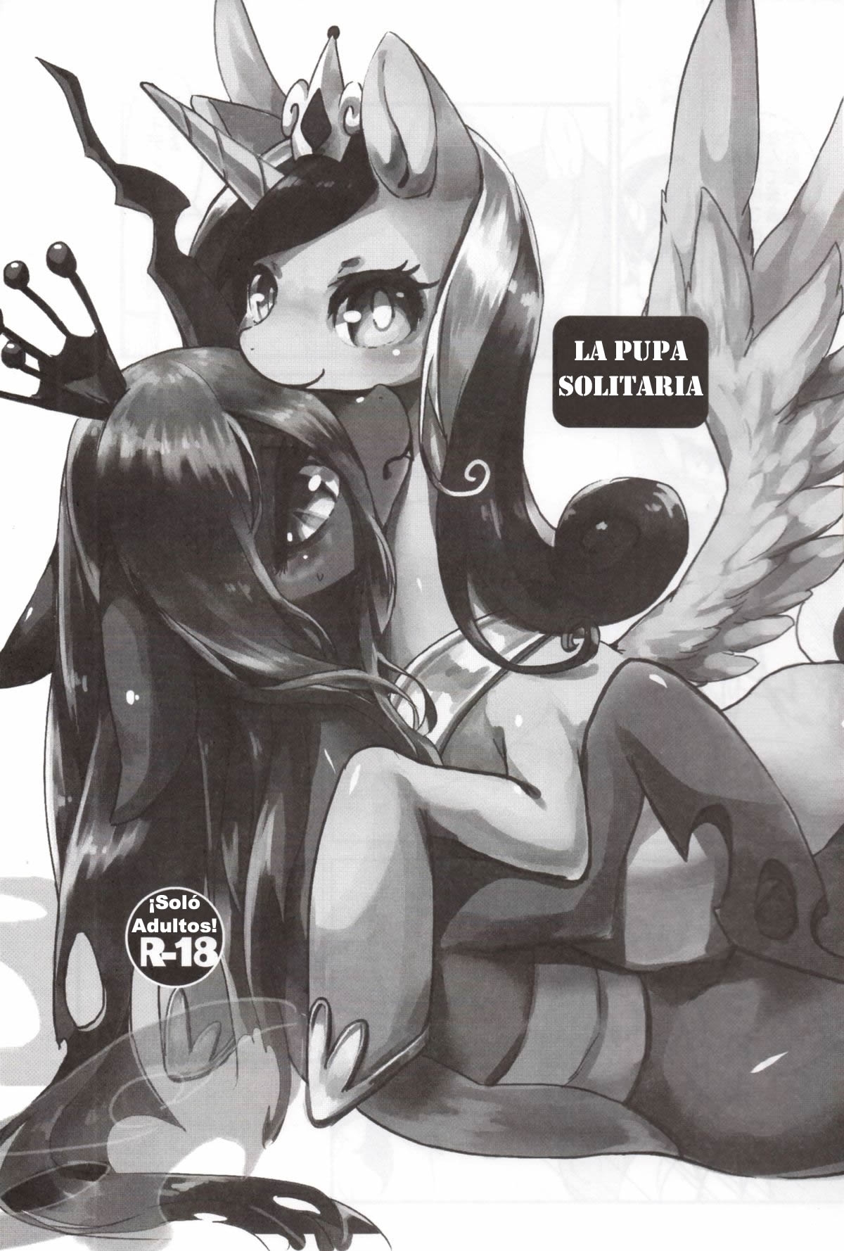 (Kansai! Kemoket 2) [Hoshi Futatsu. (Yoo Oona)] solitary pupa | La Pupa Solitaria (My Little Pony: Friendship is Magic) [Spanish] [Red Fox Makkan] 1