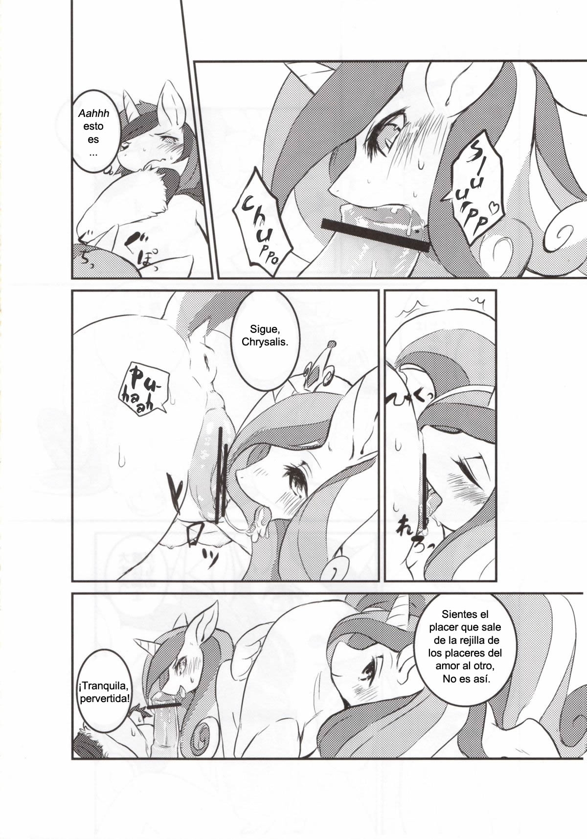 (Kansai! Kemoket 2) [Hoshi Futatsu. (Yoo Oona)] solitary pupa | La Pupa Solitaria (My Little Pony: Friendship is Magic) [Spanish] [Red Fox Makkan] 8