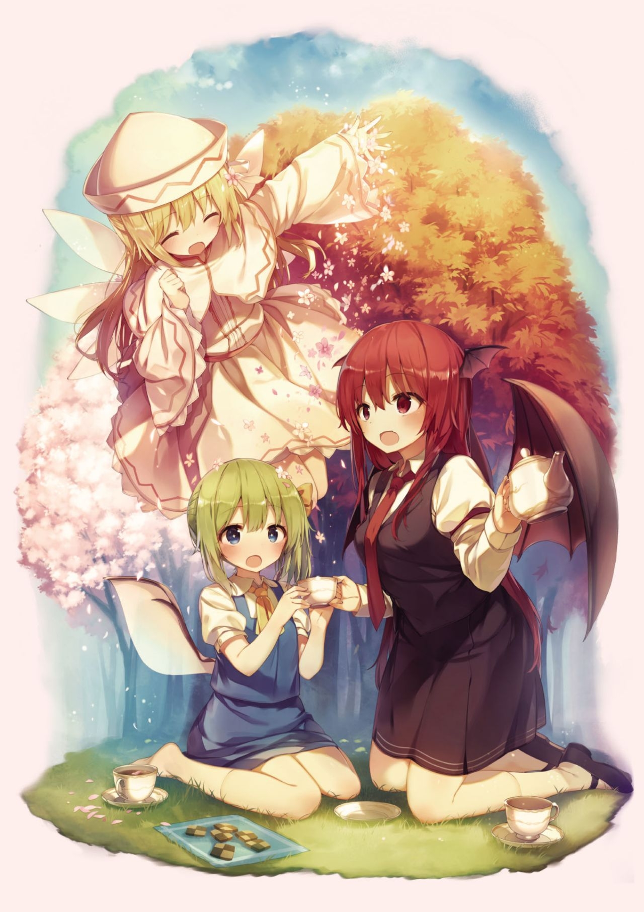 [Zun]Touhou Project Who's Who of Humans & Youkai - Dusk Edition illustrations 8