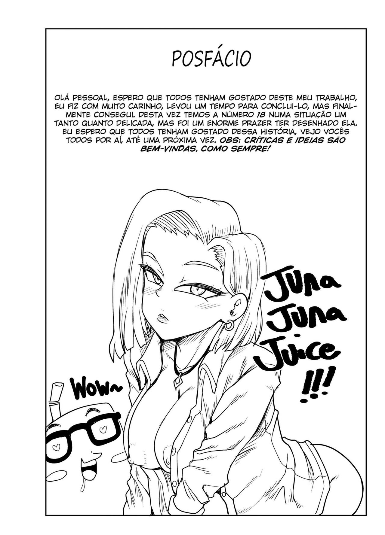 [Juicebox Koujou (Juna Juna Juice)] Seiyoku ni Katenai Android | The Lady Android who Lost to Lust (Dragon Ball Z) [Portuguese-BR] [HentaiFusion] 33