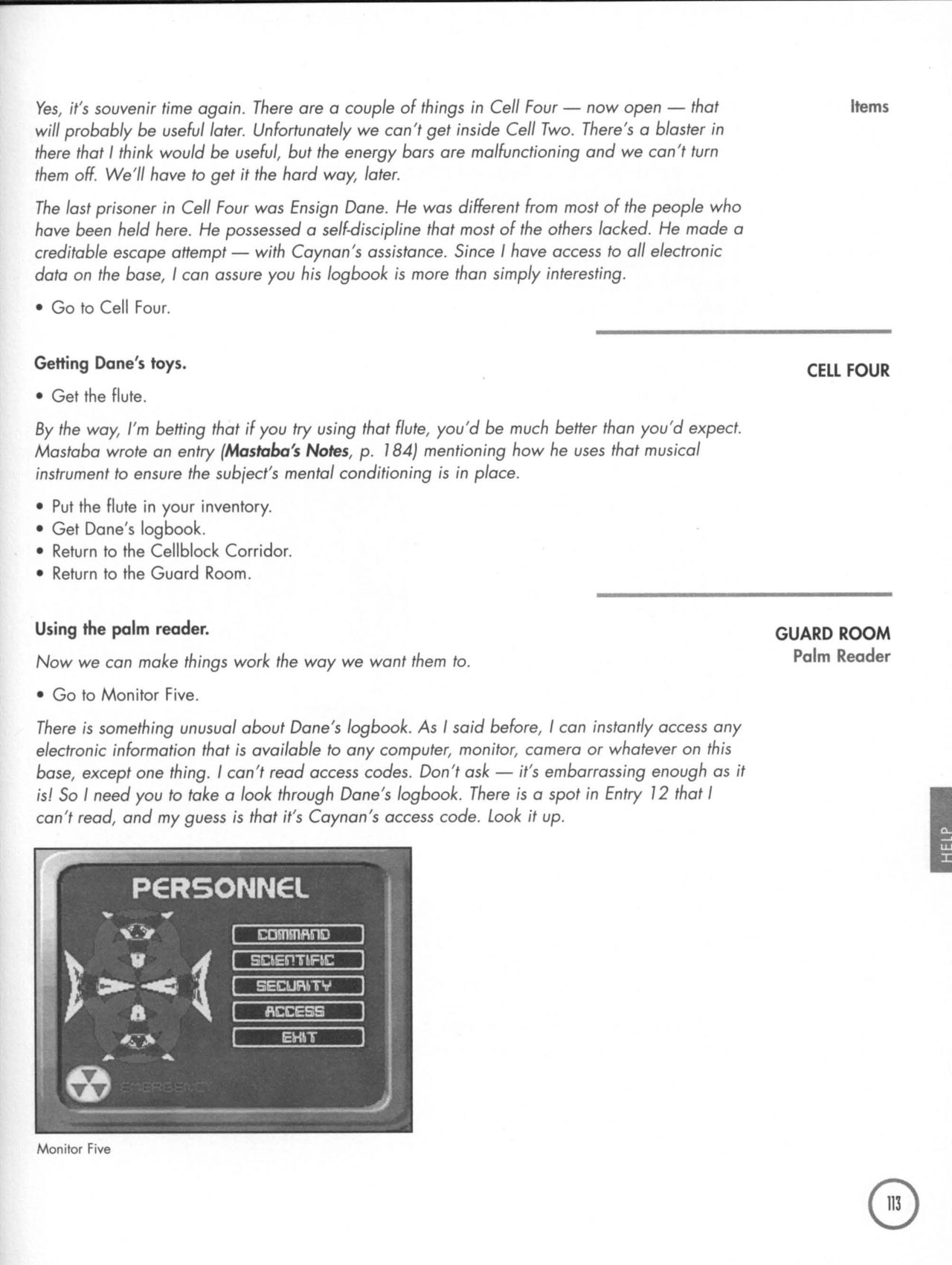 BioForge (PC (DOS/Windows)) Strategy Guide 113