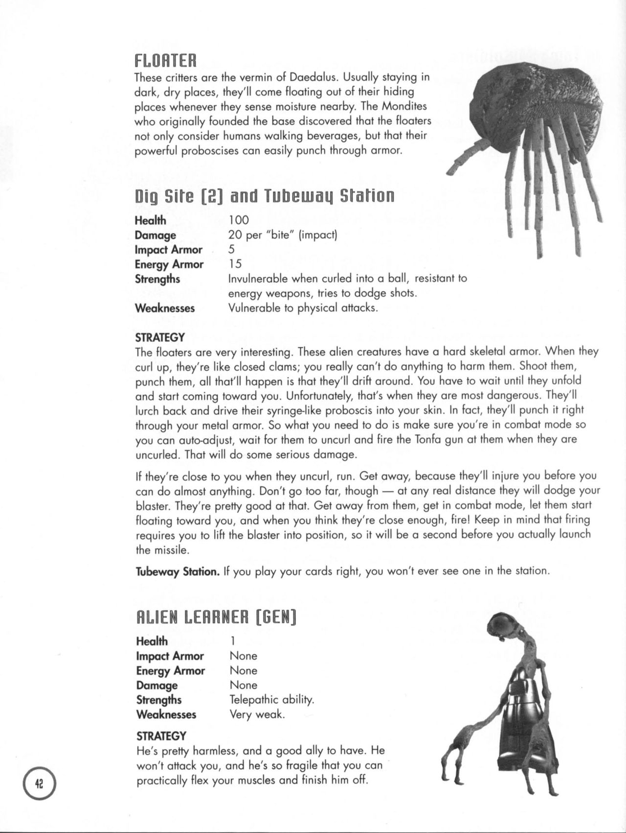 BioForge (PC (DOS/Windows)) Strategy Guide 42