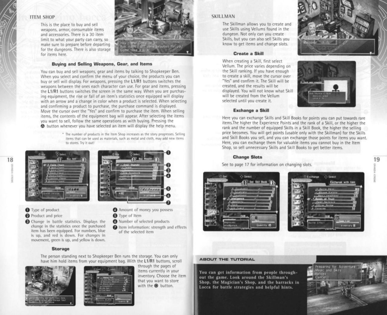 Grandia Xtreme (PlayStation 2) Game Manual 10