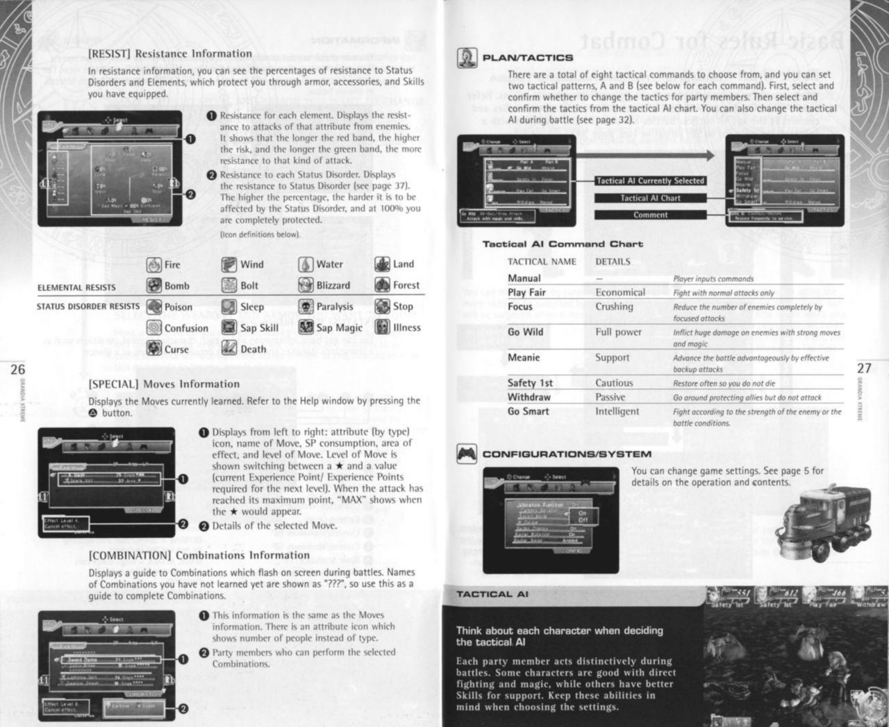 Grandia Xtreme (PlayStation 2) Game Manual 14