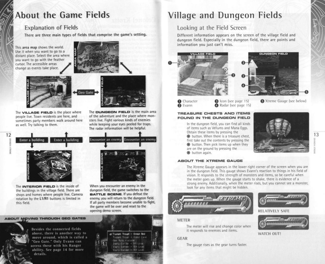 Grandia Xtreme (PlayStation 2) Game Manual 7