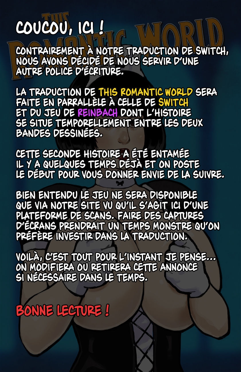 [Reinbach] This Romantic World (en cours) [French] {Adopte un pervers} 1