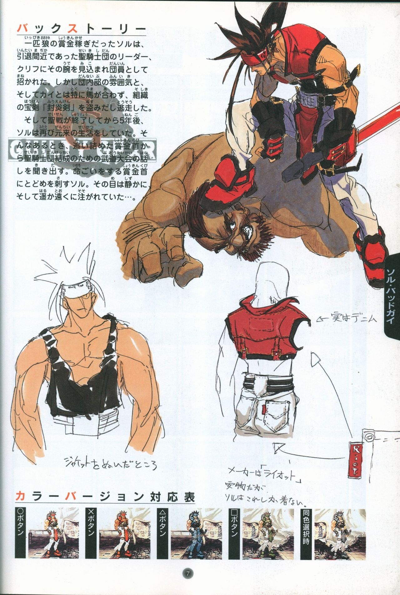Official Strategy Fan Book Guilty Gear Complete Bible 9
