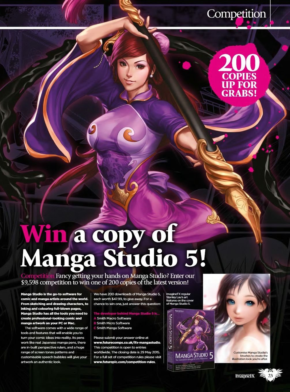 ImagineFX 2015 121 May 22