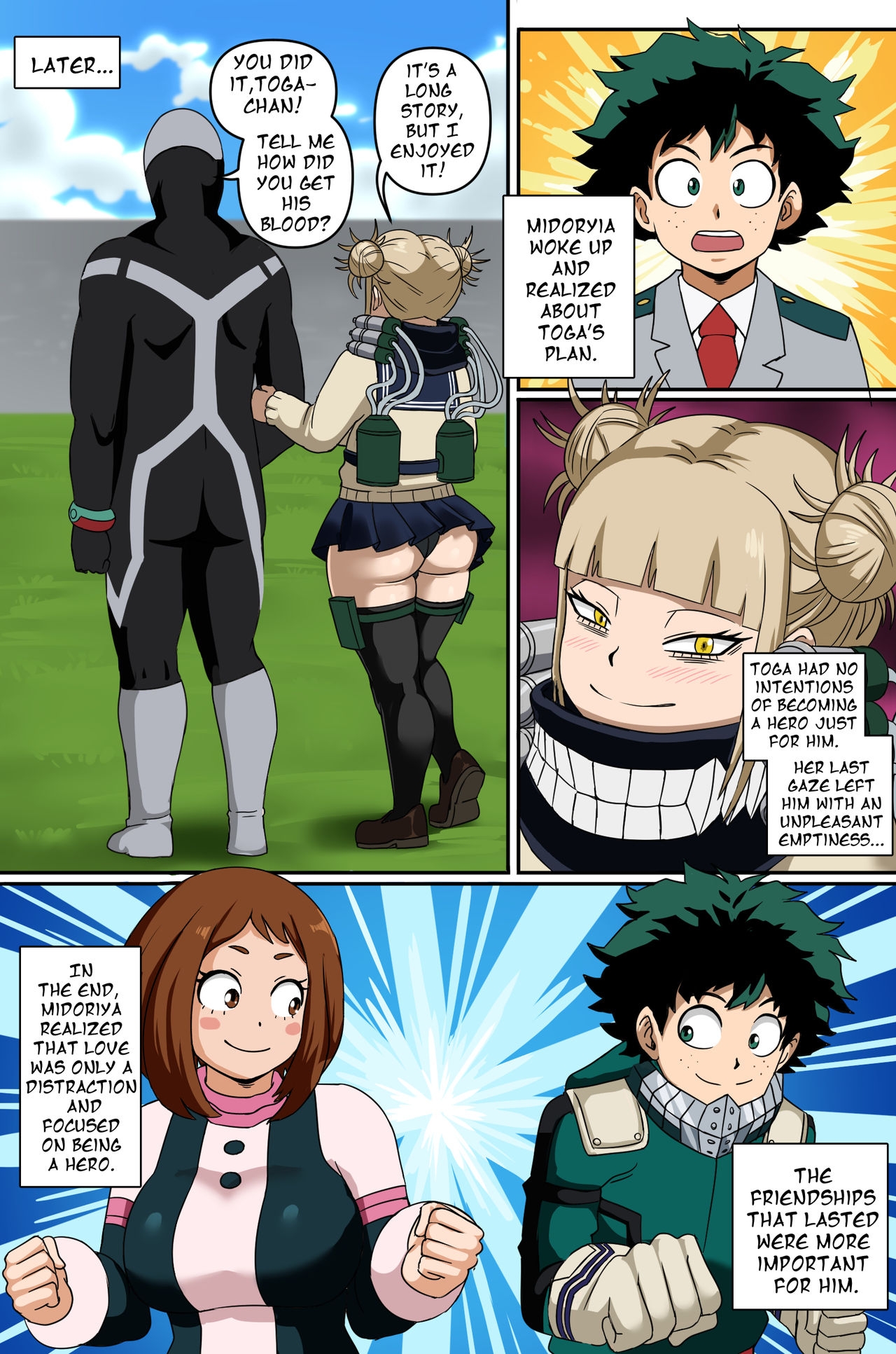 [Pink Pawg] Blood for Love (My Hero Academia) 14