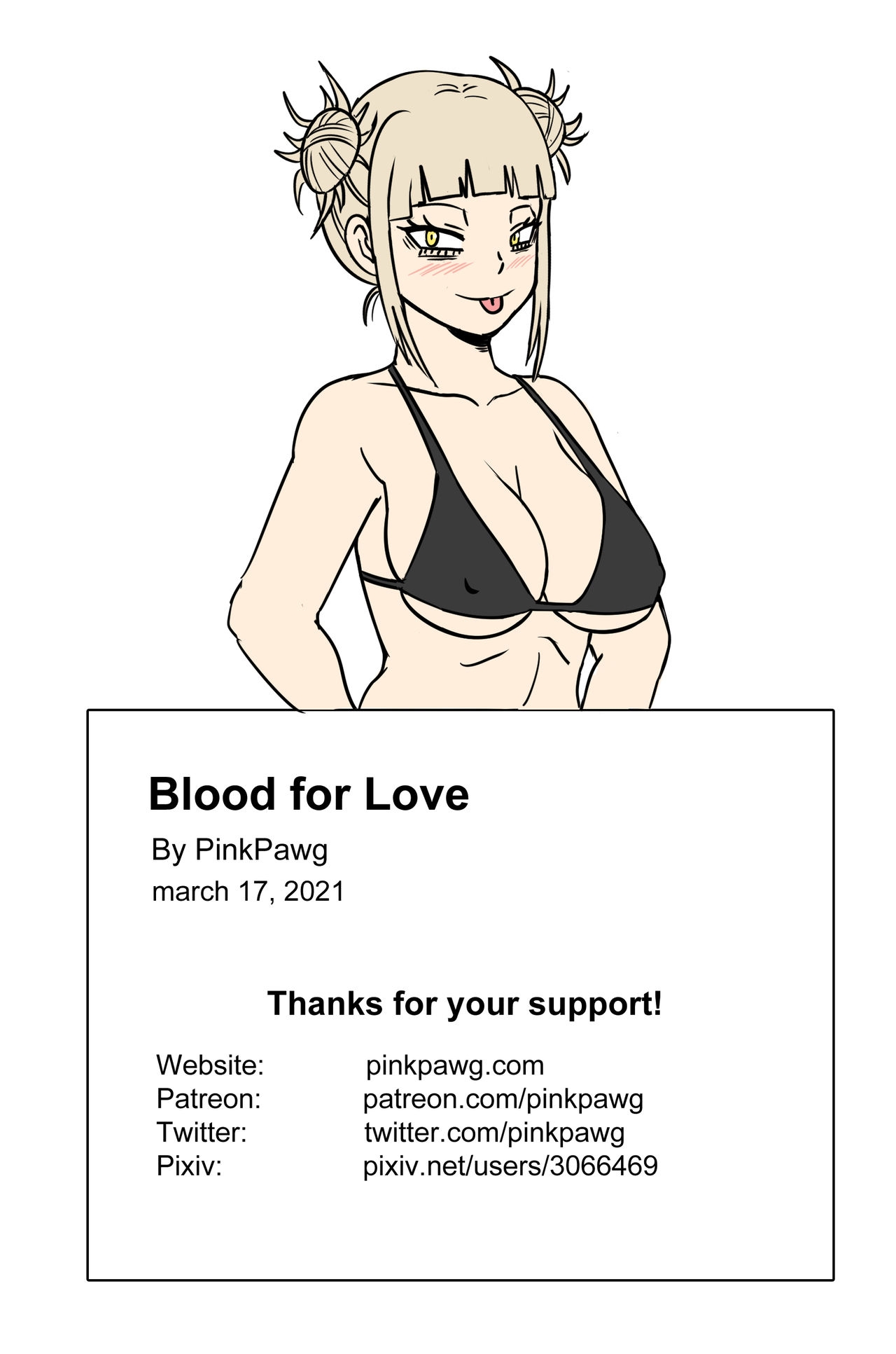 [Pink Pawg] Blood for Love (My Hero Academia) 15