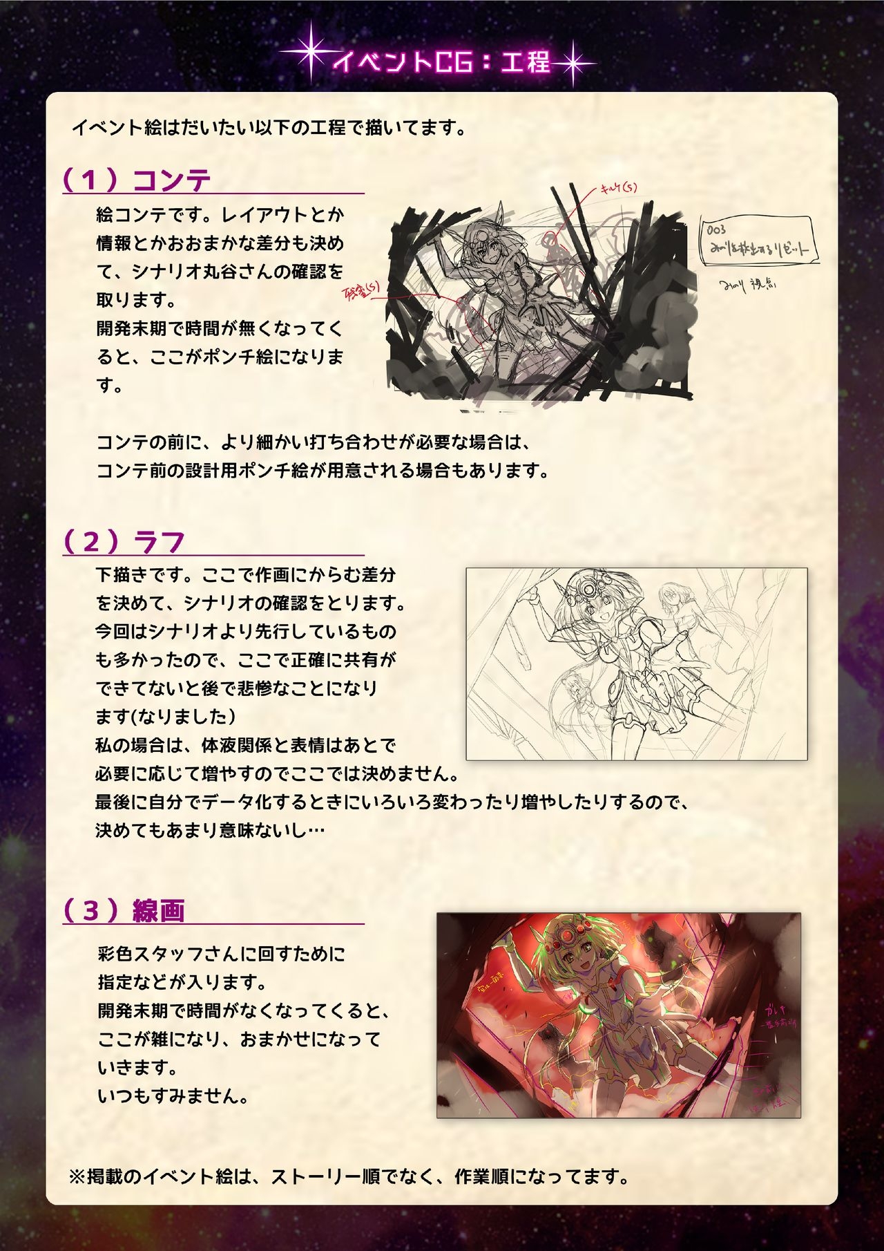 【魔法少女消耗戦線DEADΩAEGIS】デジタルラフ原画集 18